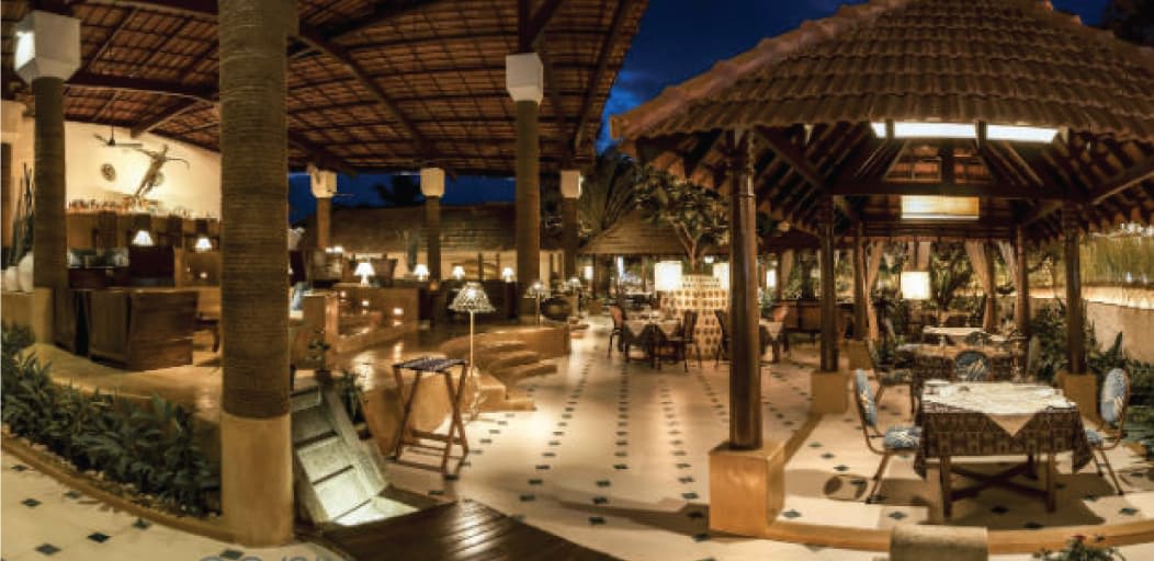 candle light dinner in Goa - black sheep