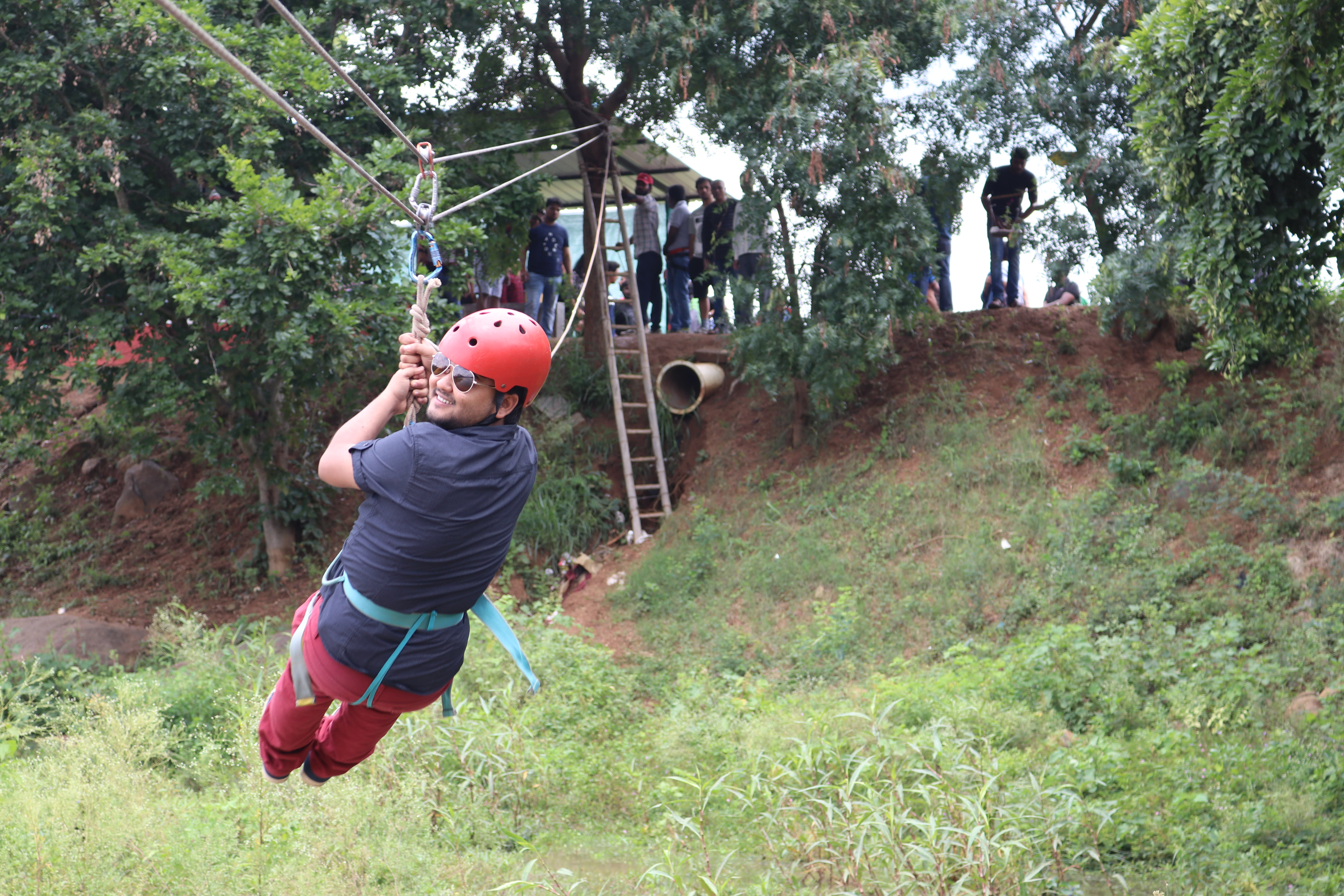 Office team outing