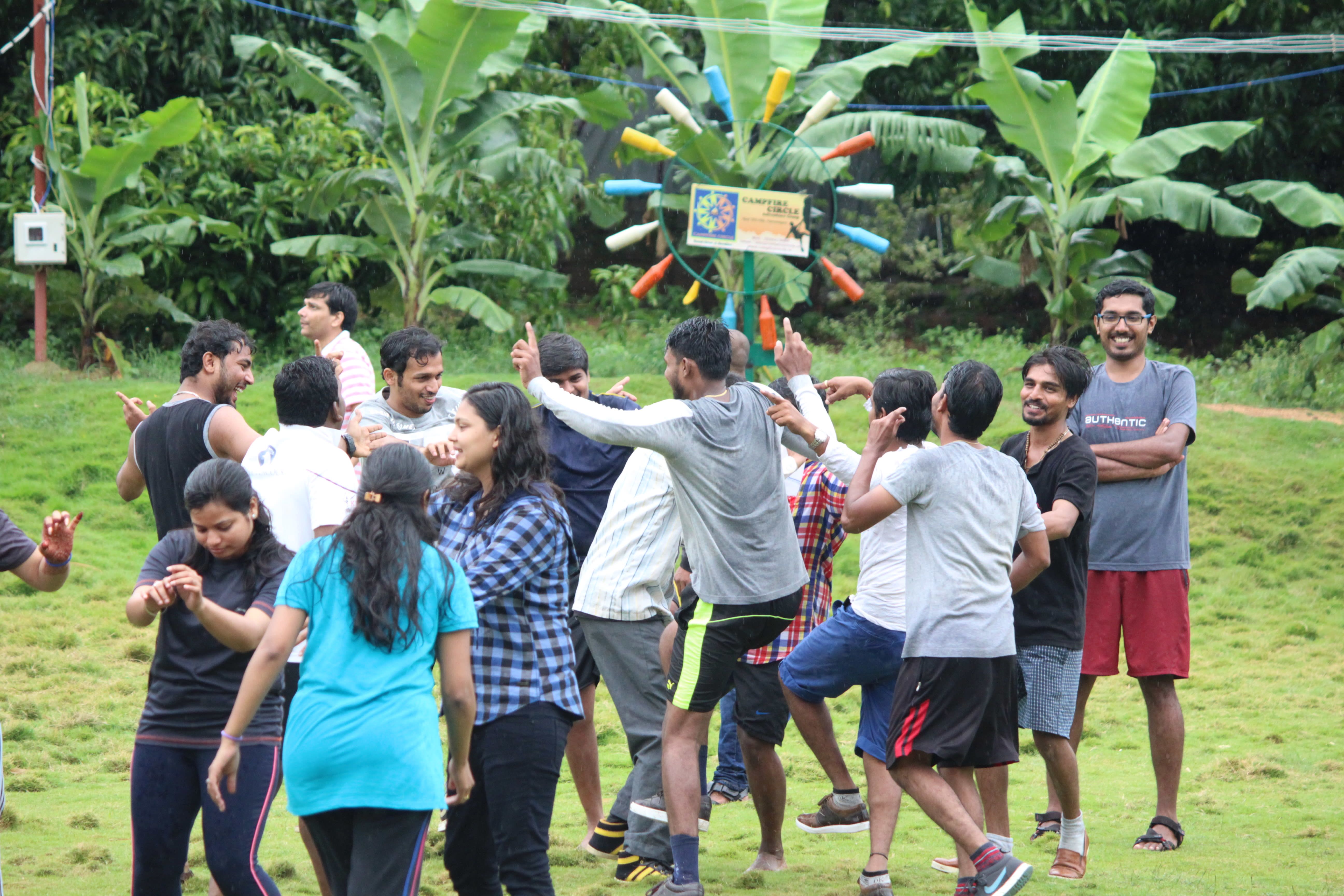 Office team outing