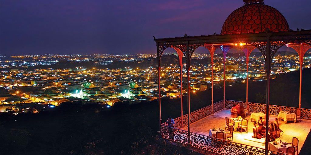Dinner in Stars at Falaknuma Palace Hyderabad