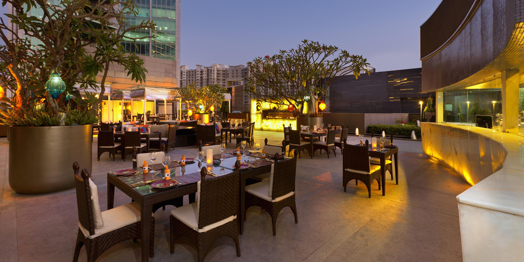 Romantic restaurants in Bangalore - Persian Terrace Sherato