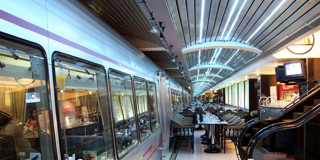 Silver metro theme restaurants in Bangalore