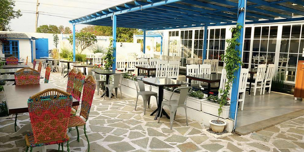 Rural Blues santorini themed restaurants in Bangalore