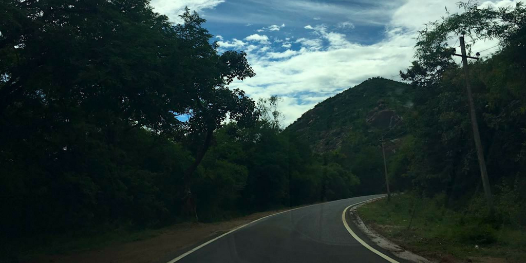 On the Way - Trek to Shivagange Hill