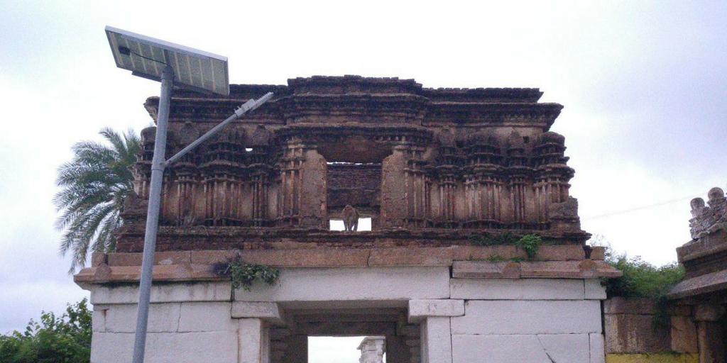After Trek Entering into Shivaganga Temple