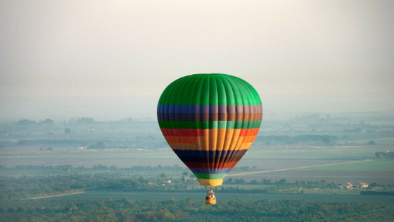 Hot Air Balloon: Things to do in Delhi