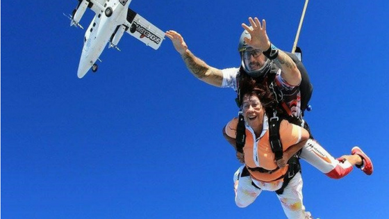 Sky Diving: Things to do in Delhi