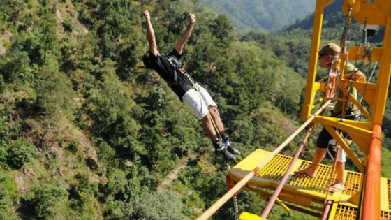 Bungee Jumping: Things to do in Delhi