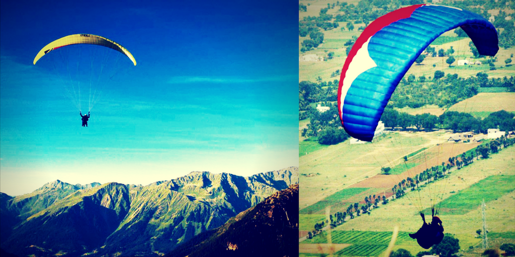 adventure sports in Bangalore parasailing