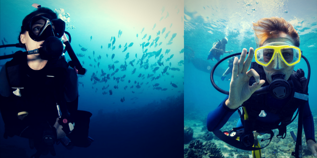adventure sports in Bangalore scuba diving