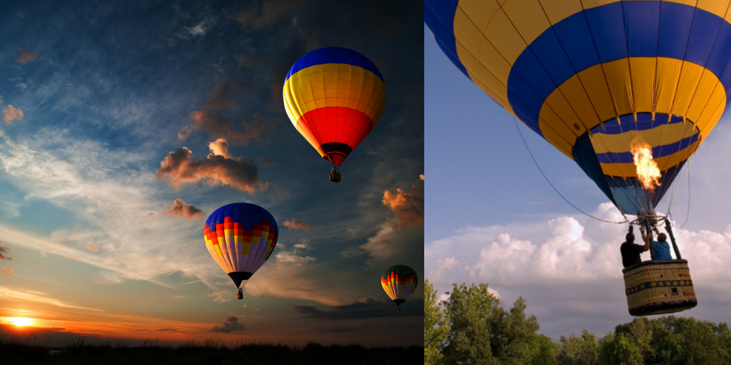 adventure sports in Bangalore hot air balloon ride