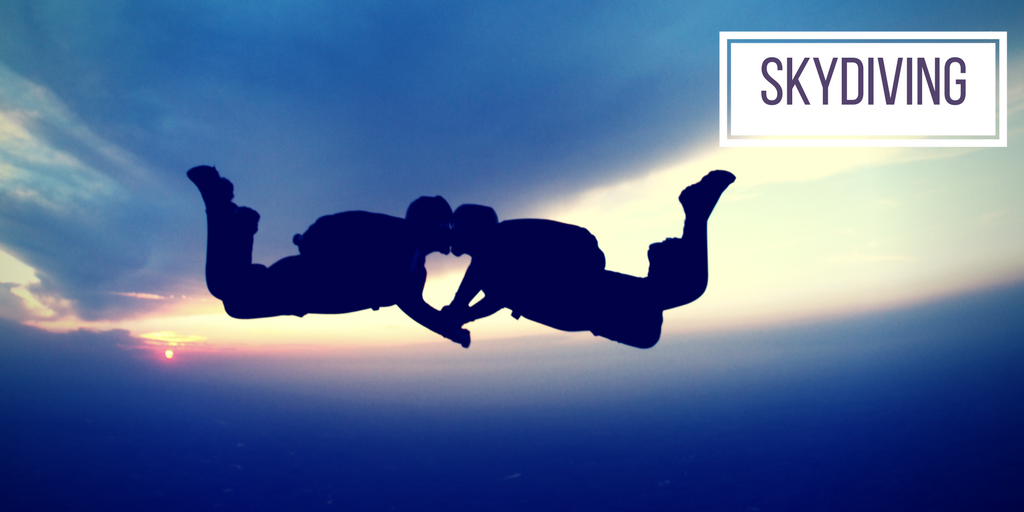 adventurous proposal ideas skydiving
