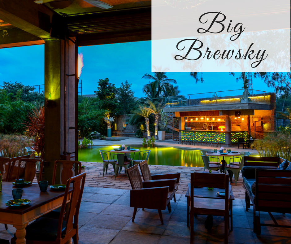 Romantic Restaurants in Bangalore big brewsky
