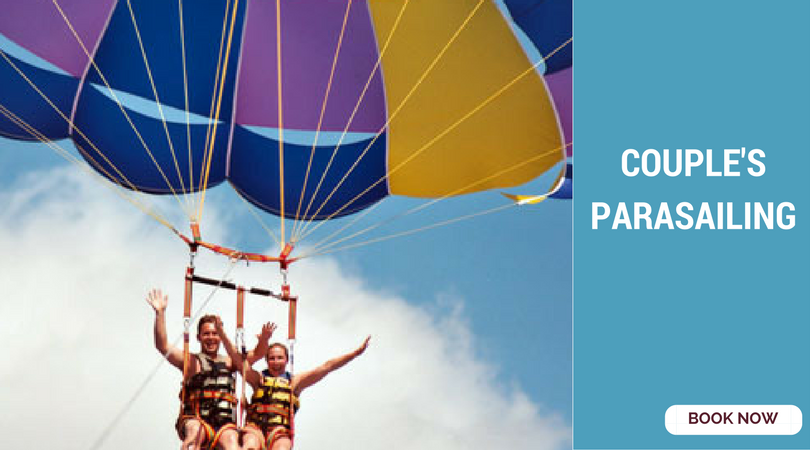 romantic things to do in Bangalore parasailing