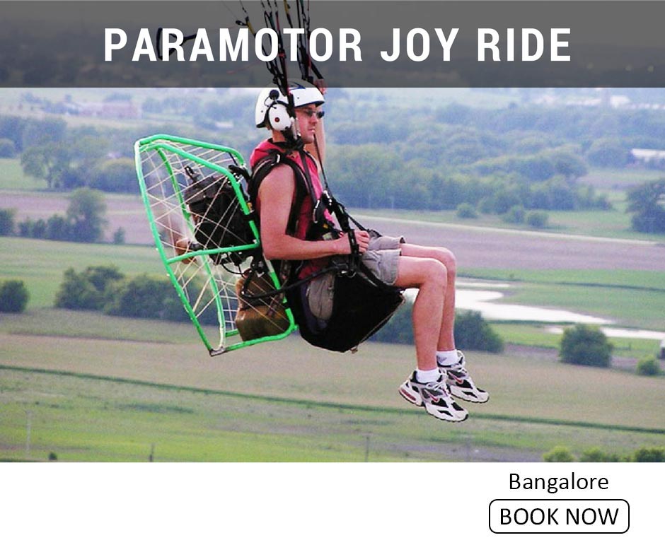 fun things to do in bangalore paramotor joy ride