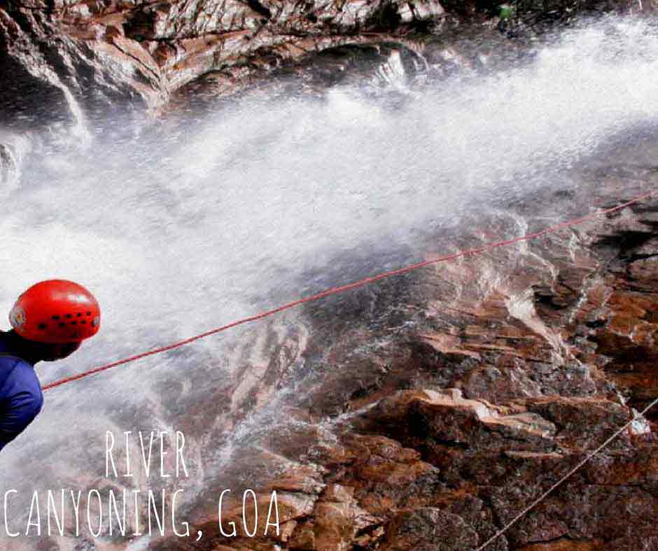 adventure experiences river-canyoning-goa