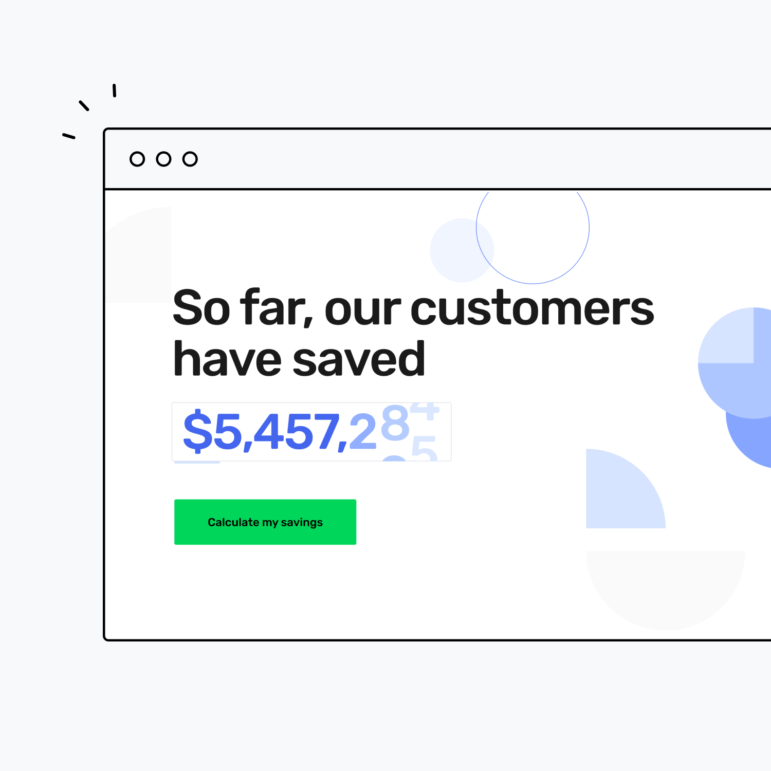 Builder Studio screen with design illustration and icons