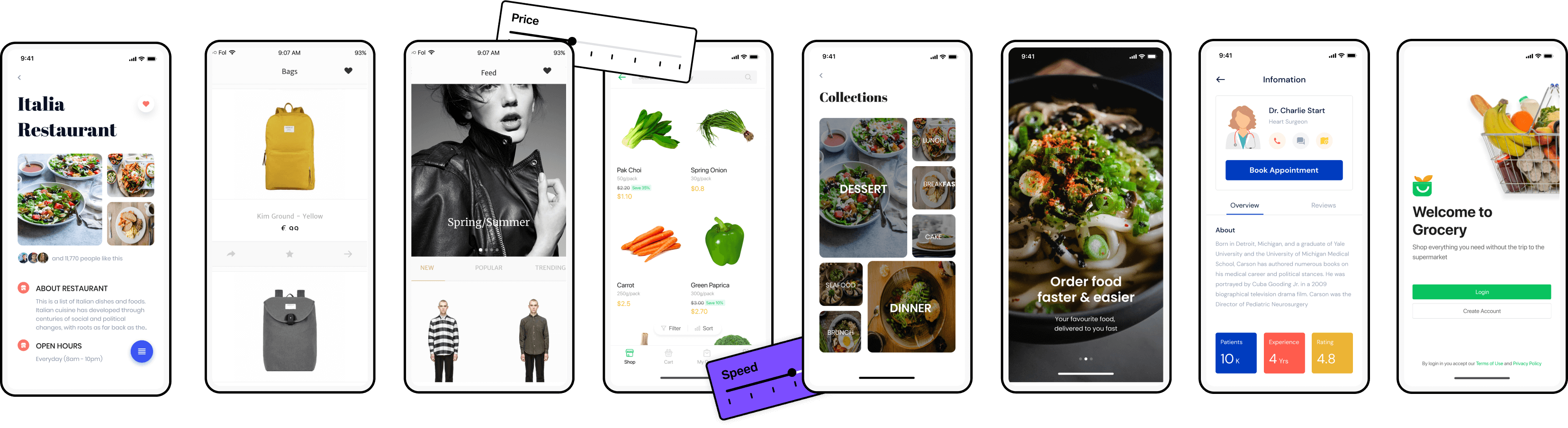 COLLECTION OF APPS with animation