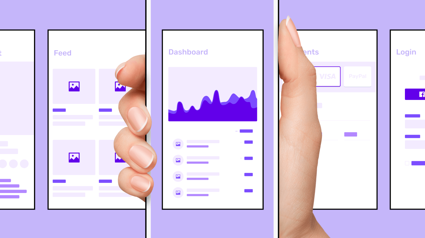 Builder Studio screen with design illustration and icons