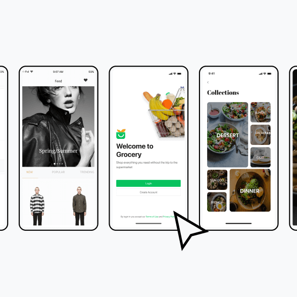 A collection of app features