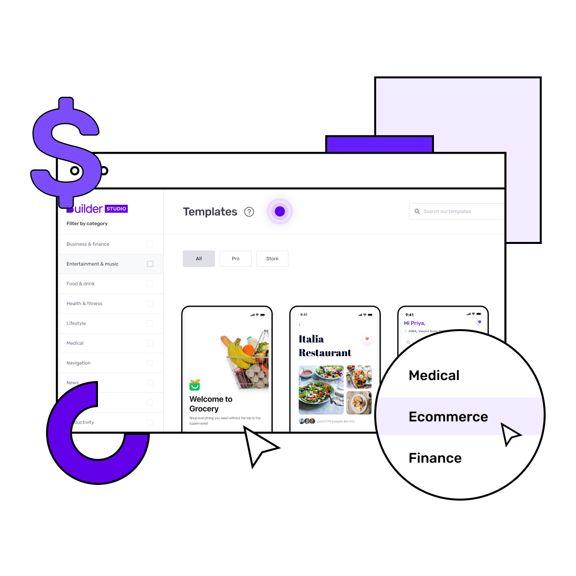 Builder Studio template image