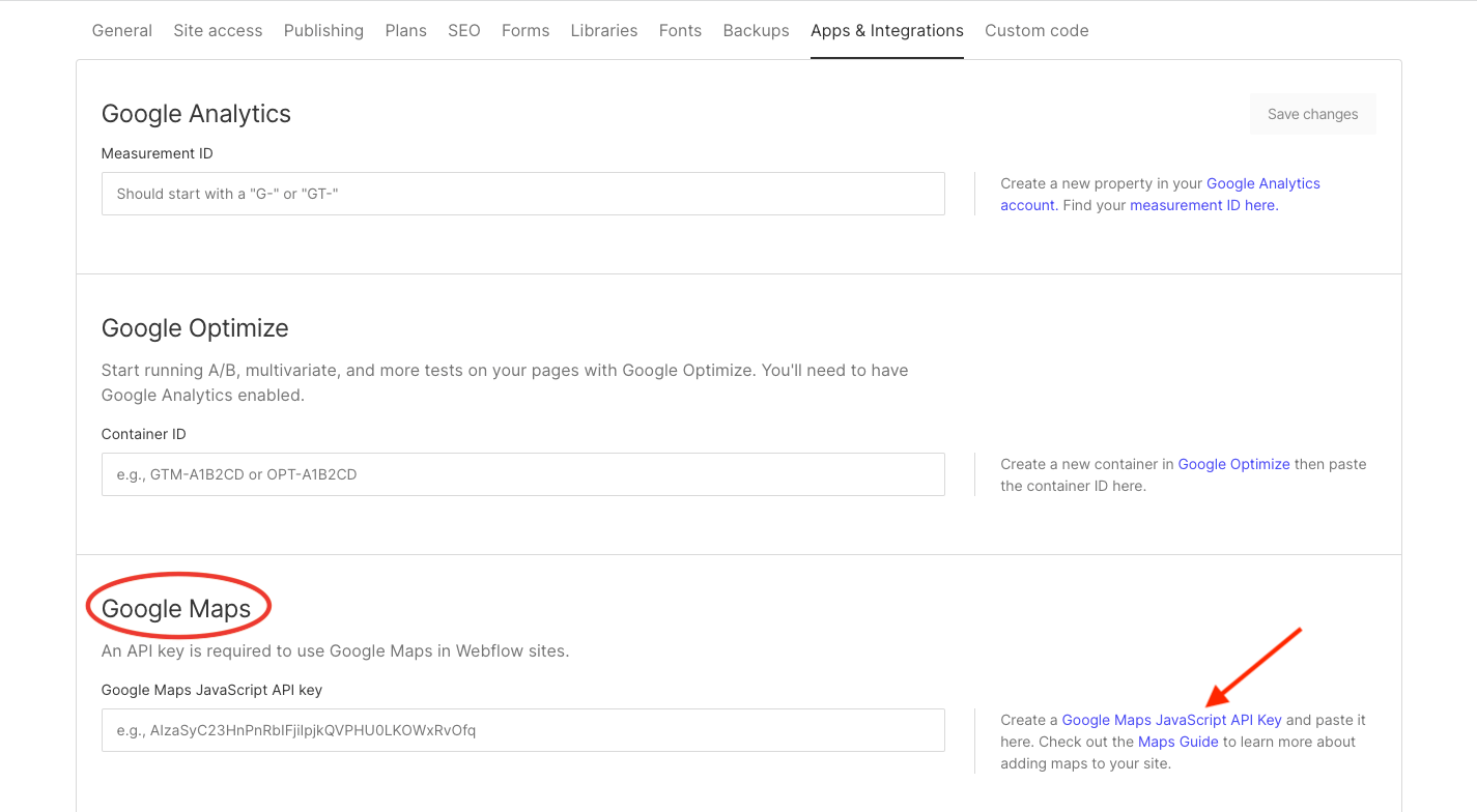 How to Use Google Maps in flow Jetboost