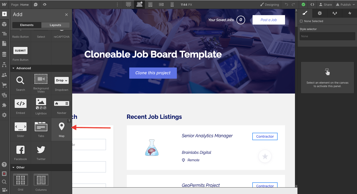 How to Use Google Maps in flow Jetboost