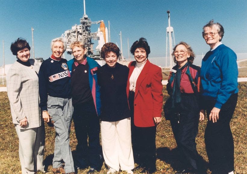 Members of the First Lady Astronaut Trainees (FLATs, also known as the "Mercury 13"), these seven women who once aspired to f