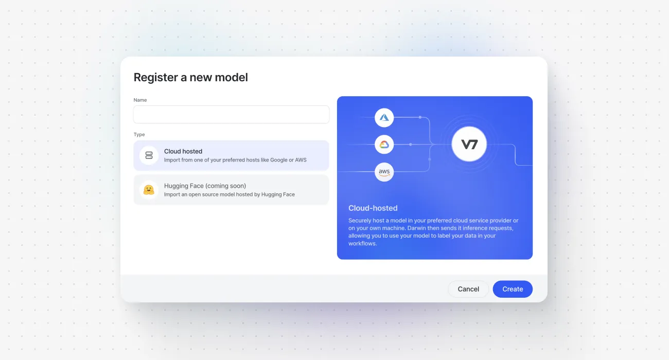 V7 Update: Register External Models with Ease