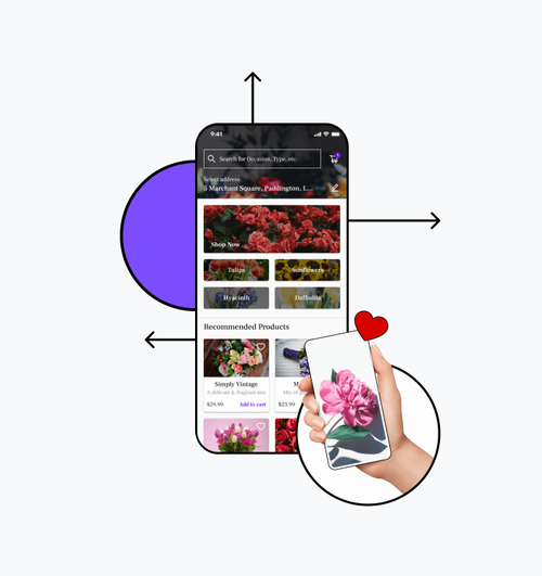 Florist App Builder Build an App for Online Flower Delivery