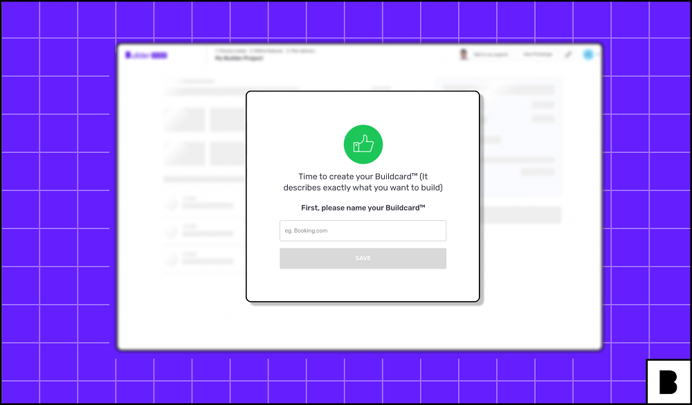 Naming a build card screen with Builder Studio