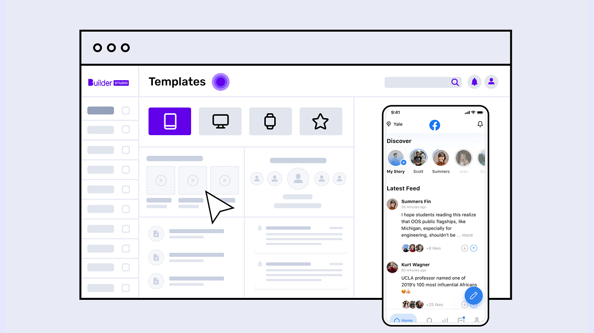 Here's how to build your social network platform with Builder Studio