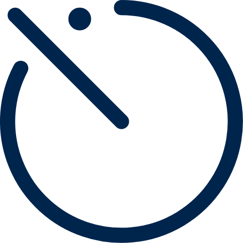 Clock illustration - save time with Birdie