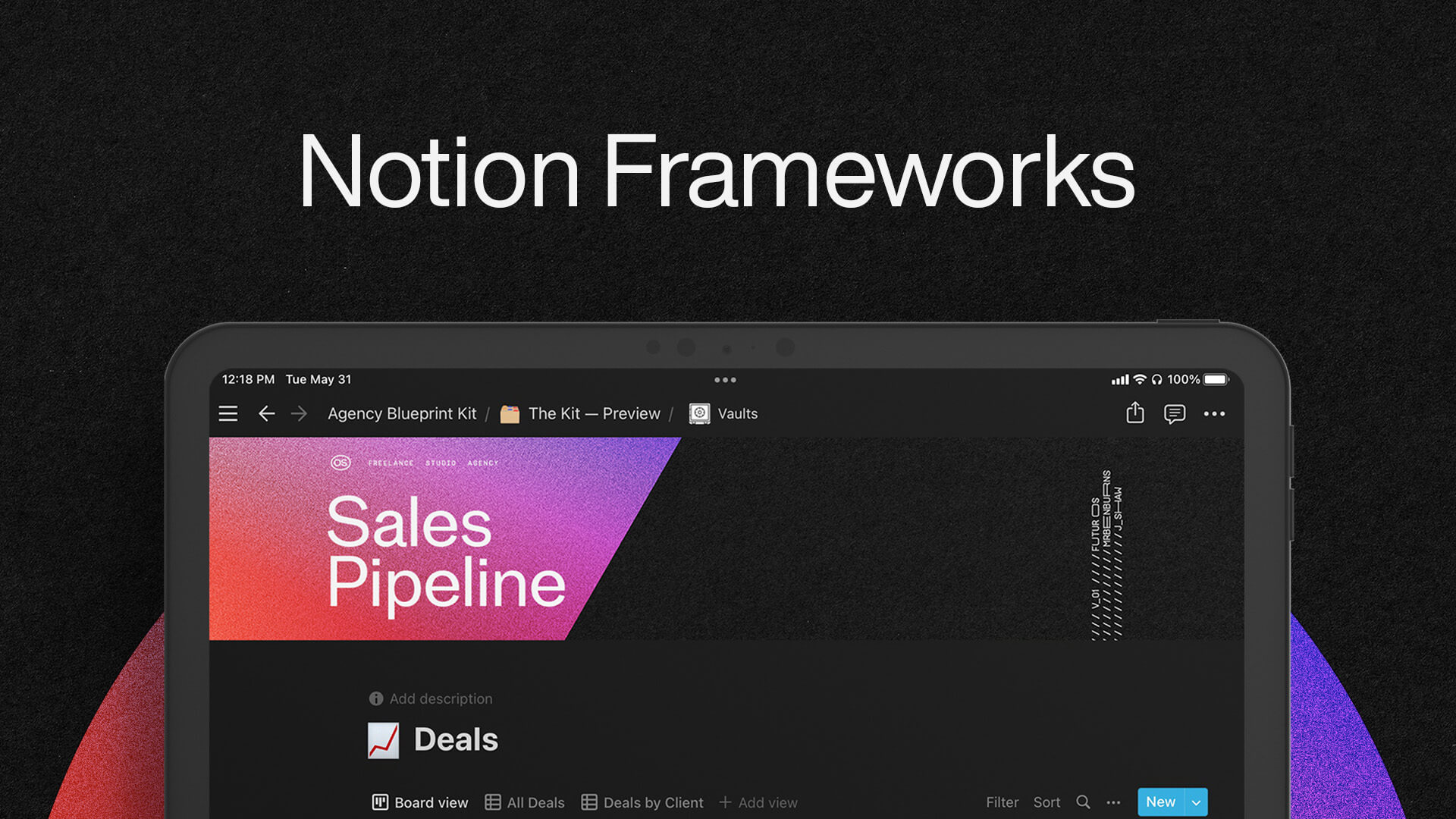 5 Notion Frameworks For Freelancers & Agency Owners
