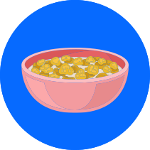 Graham crackers and Corn Flakes