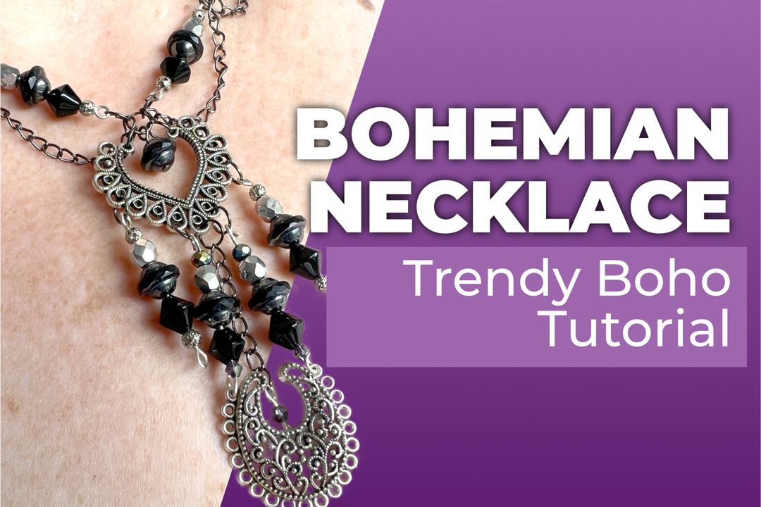 Bohemian Necklace Trendy Boho Tutorial Living a Real Life