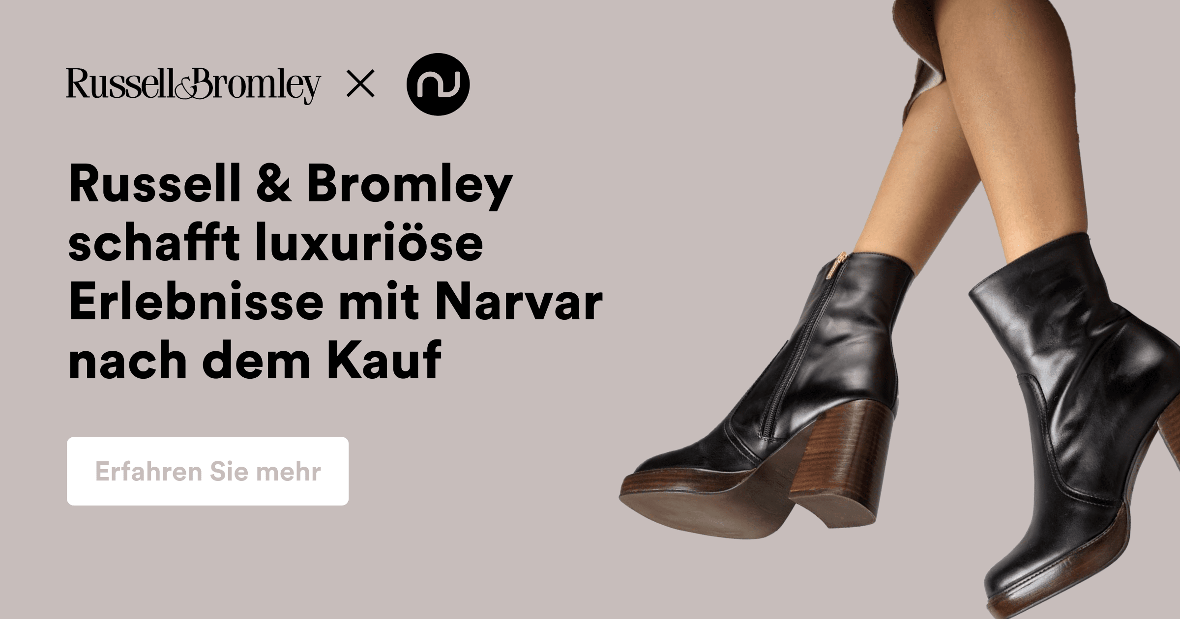 Glänzende Nachkauferlebnisse für den LuxusEinzelhändler Russell & Bromley