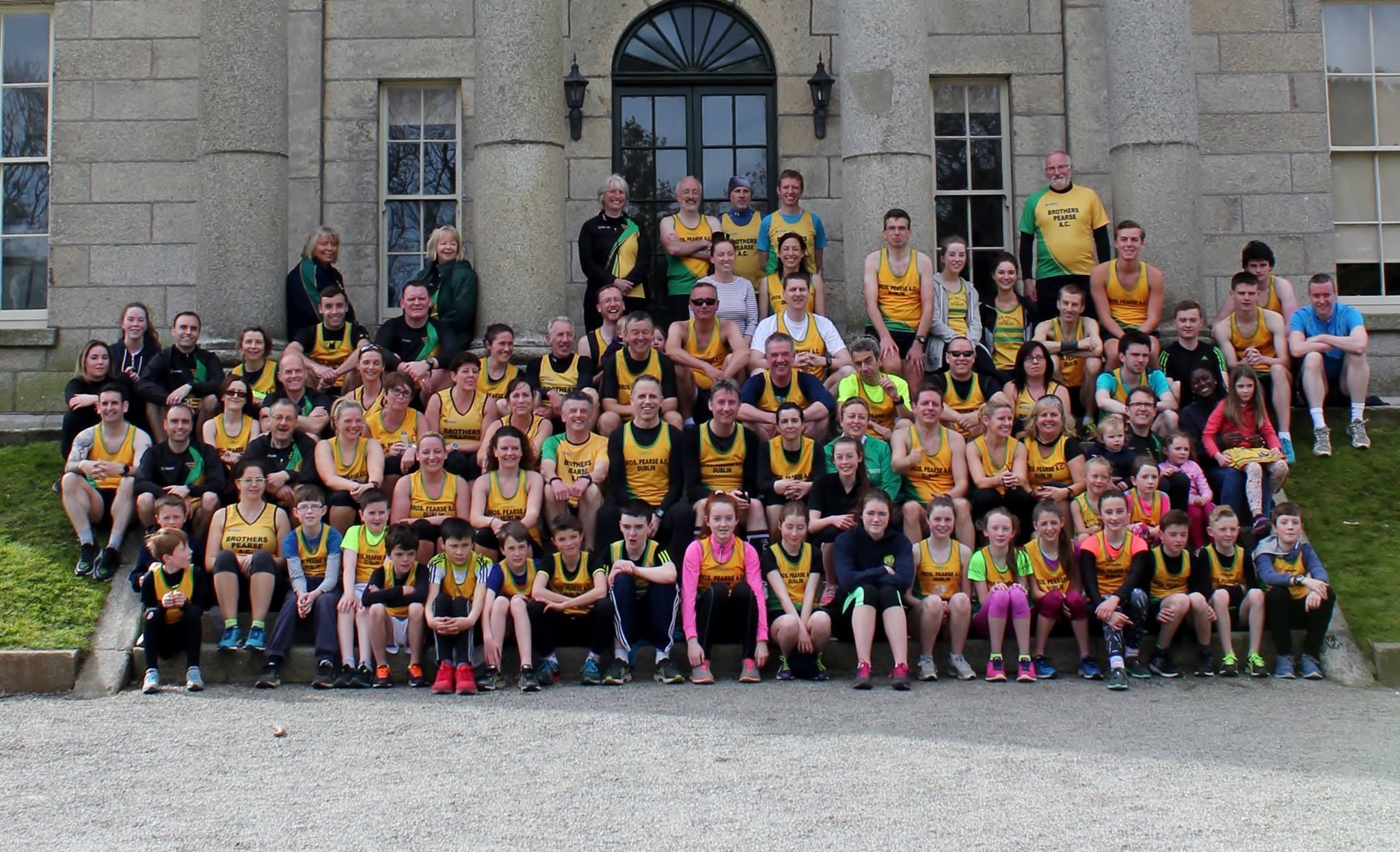 Athletics club in Knocklyon Dublin Brothers Pearse AC