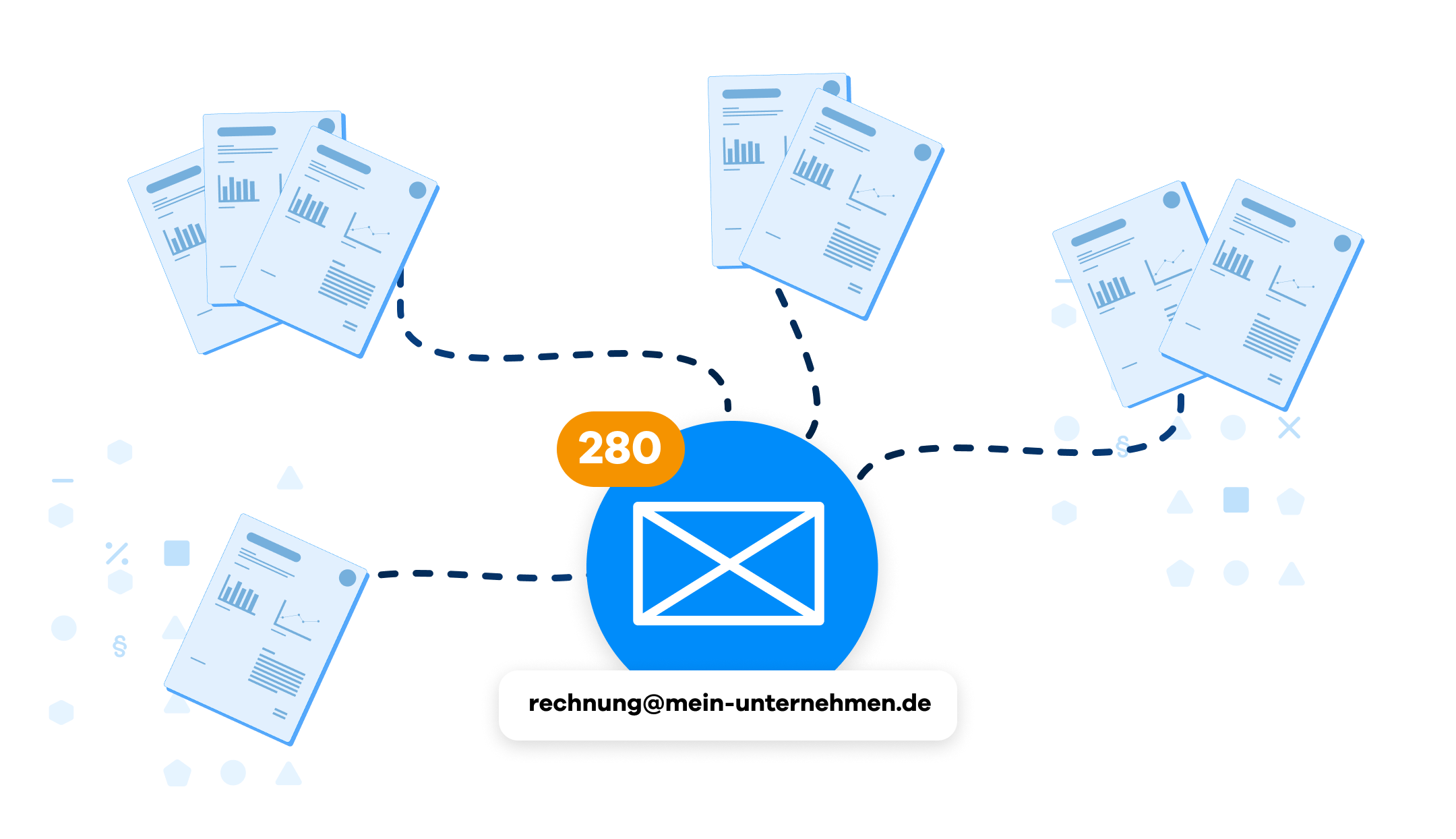 zentrale E-Mail Adresse um Rechnungen zu empfangen