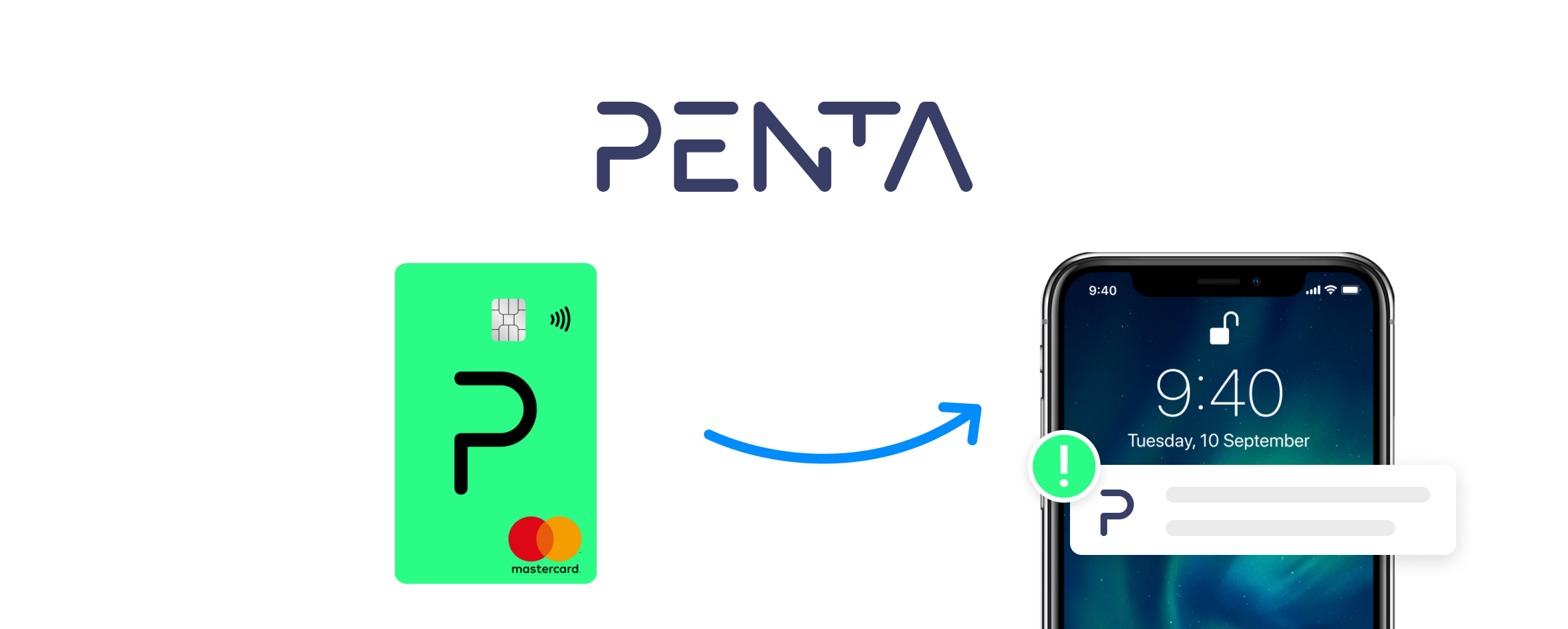 Penta Kreditkarte und App