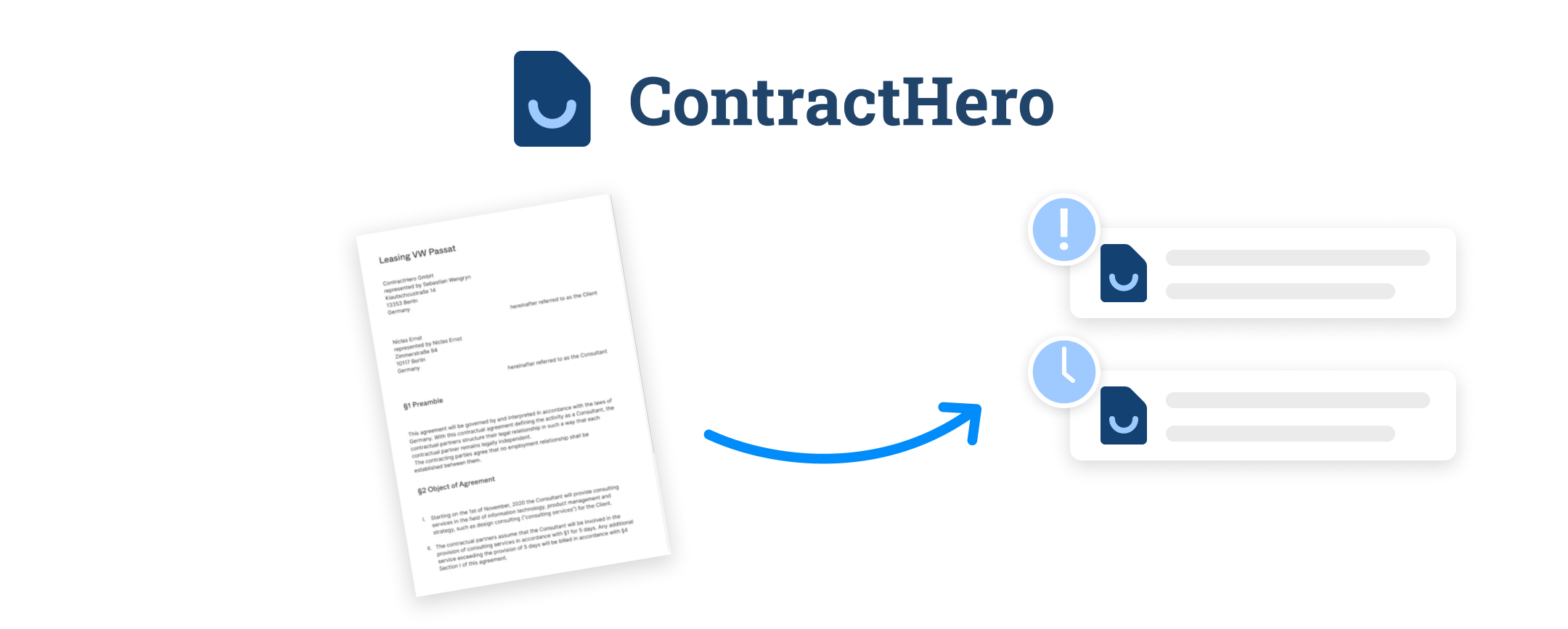 ContractHero Vertrag