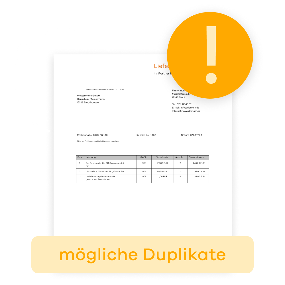 Sichere Datensätze dank Dublettenprüfung