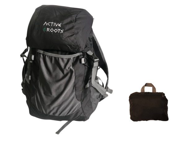 The packable day pack by Active Roots.