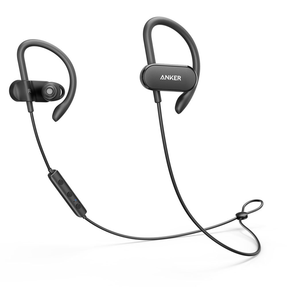 The Anker Soundbud curves wrap around your ears for a better fit.