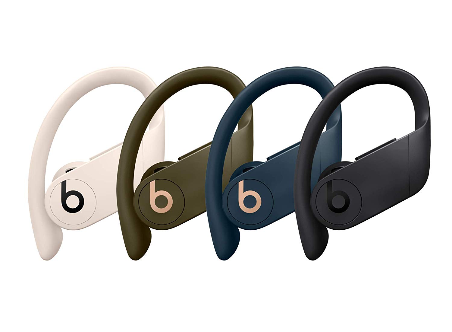 Powerbeats Pro in various colors.