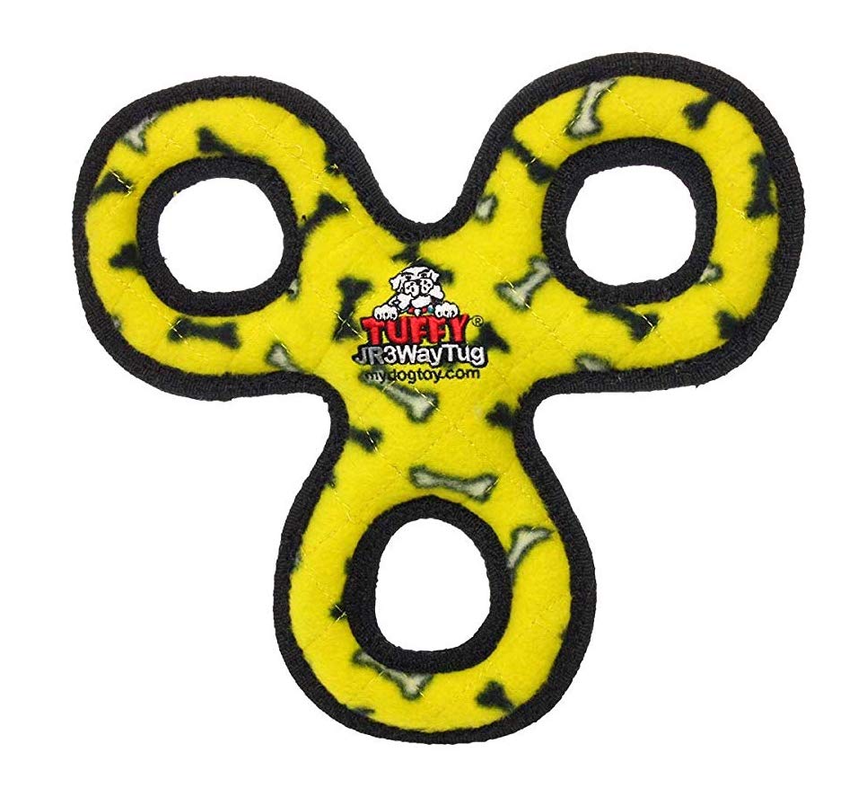 The Tuffy 3-way dog toy.