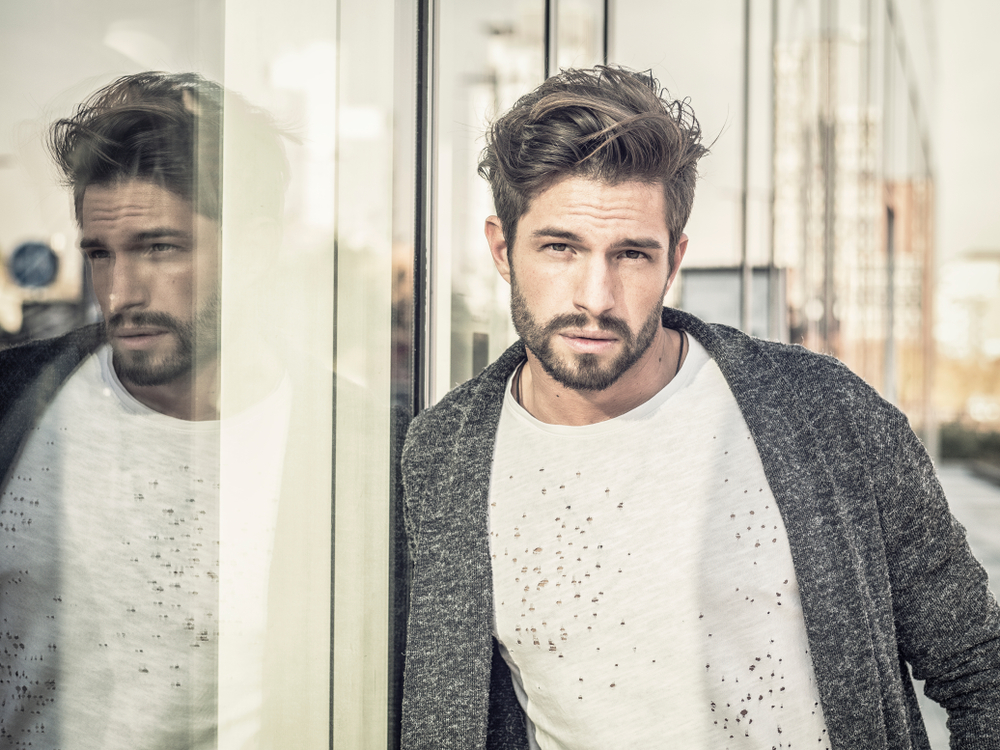 Ruggedly Casual Shawl collar Cardigan ManÂ