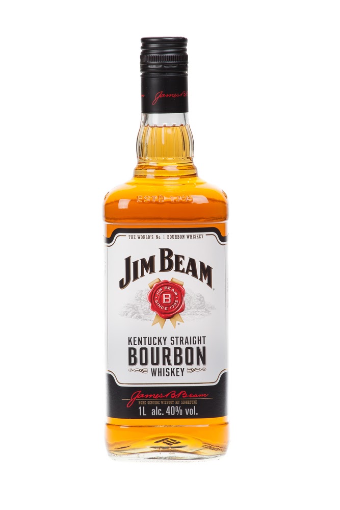 Jim Beam kentucky bourbon.
