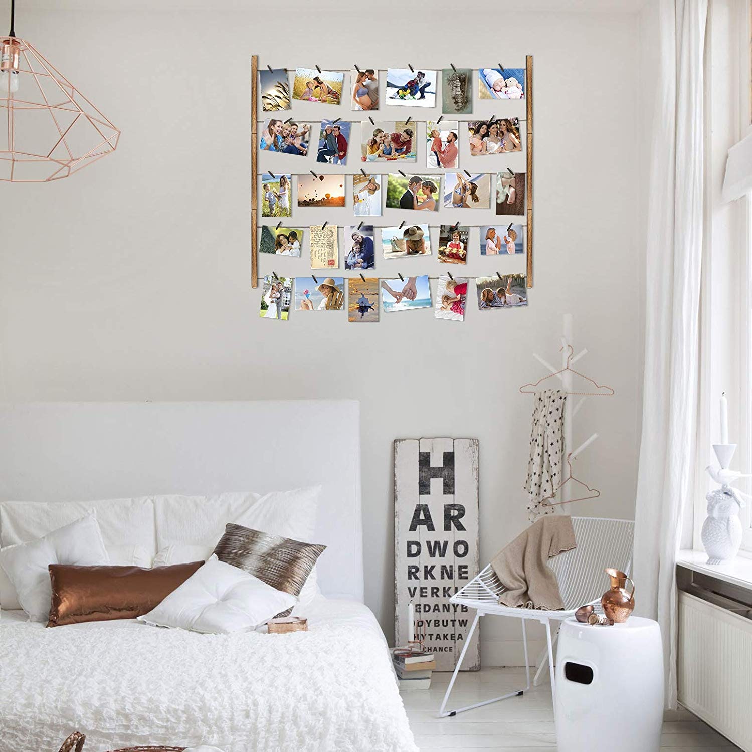 Love-KANKEI Wood Picture Photo Frame