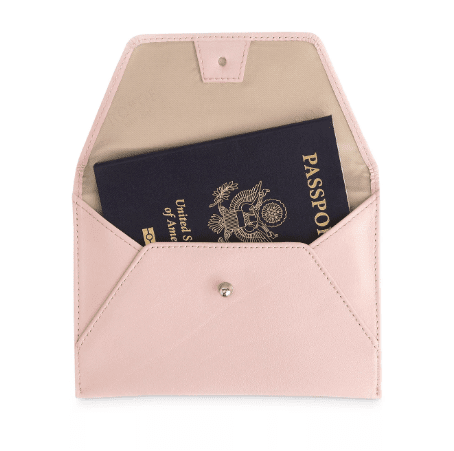 Royce New York Leather Passport Holder